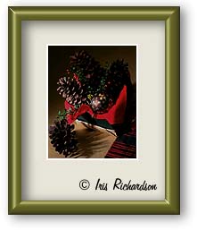 Holiday Photography - Pine Cones 